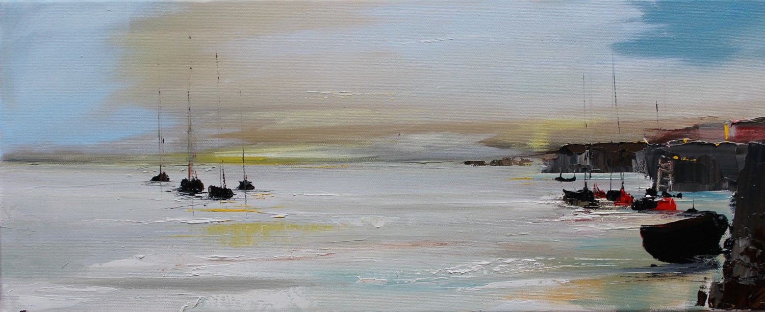 'Sunrise over the Harbour' by artist Rosanne Barr